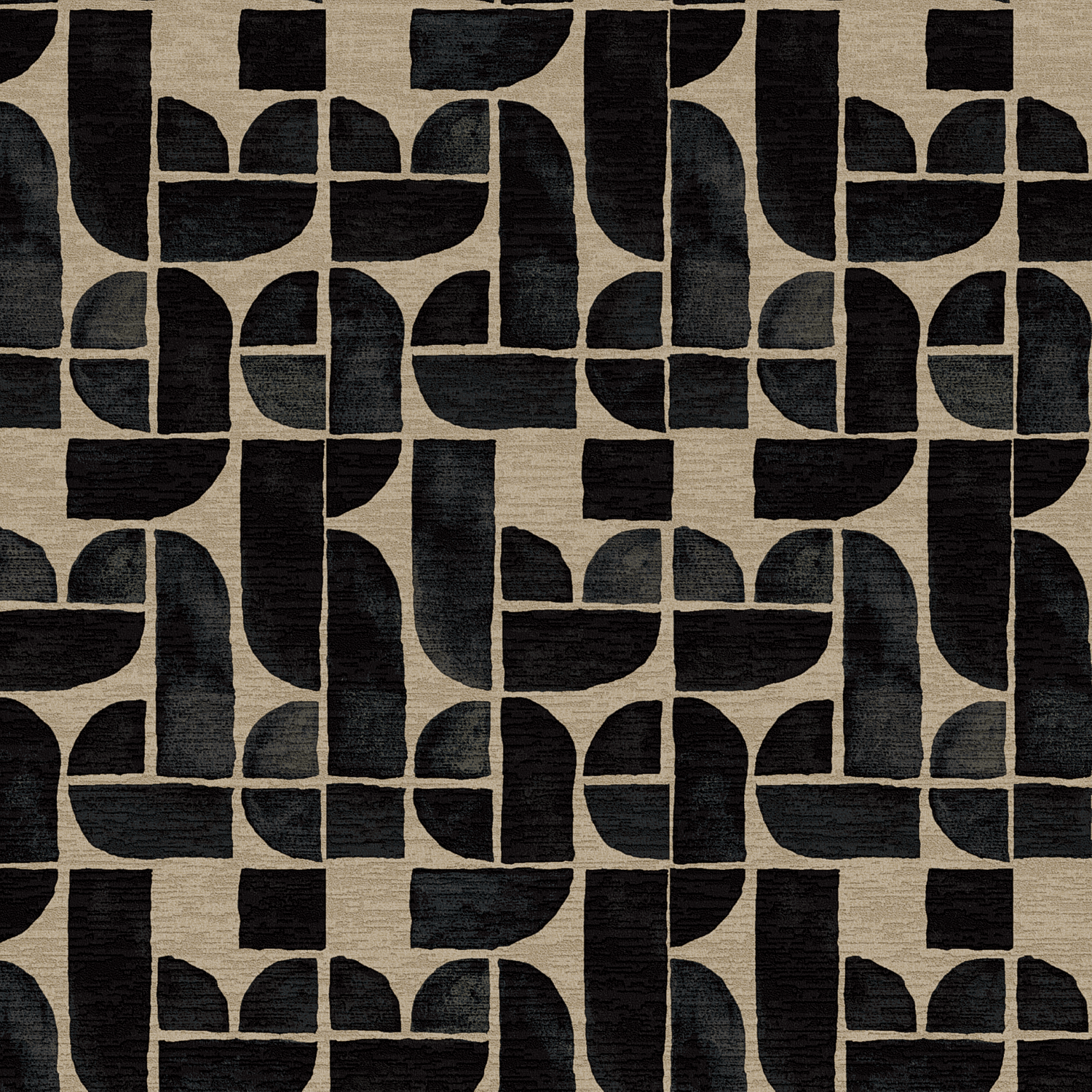 Soft Shapes II black/beige