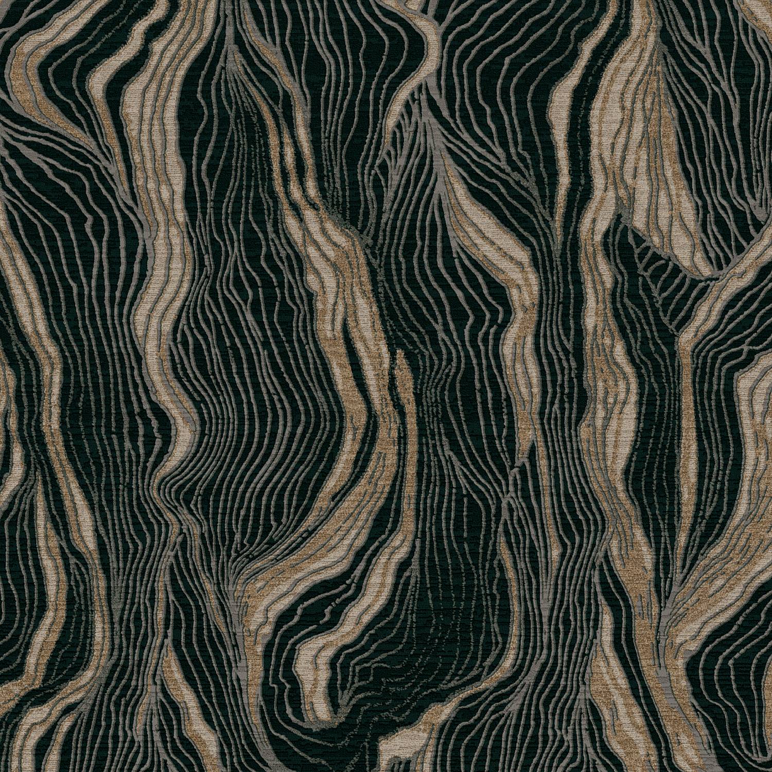 Carved Flow II green