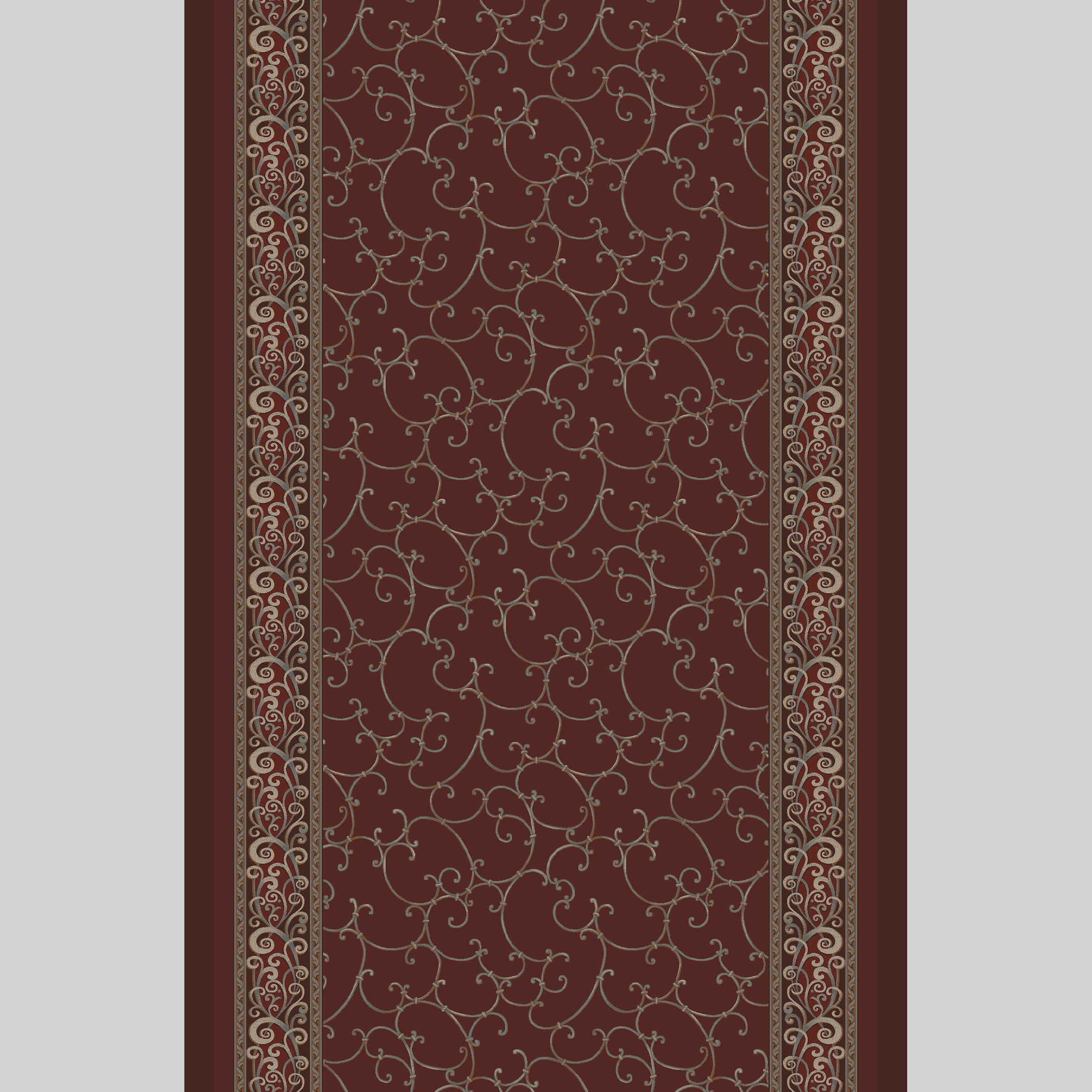 mucha corridor 195 cm bordeaux