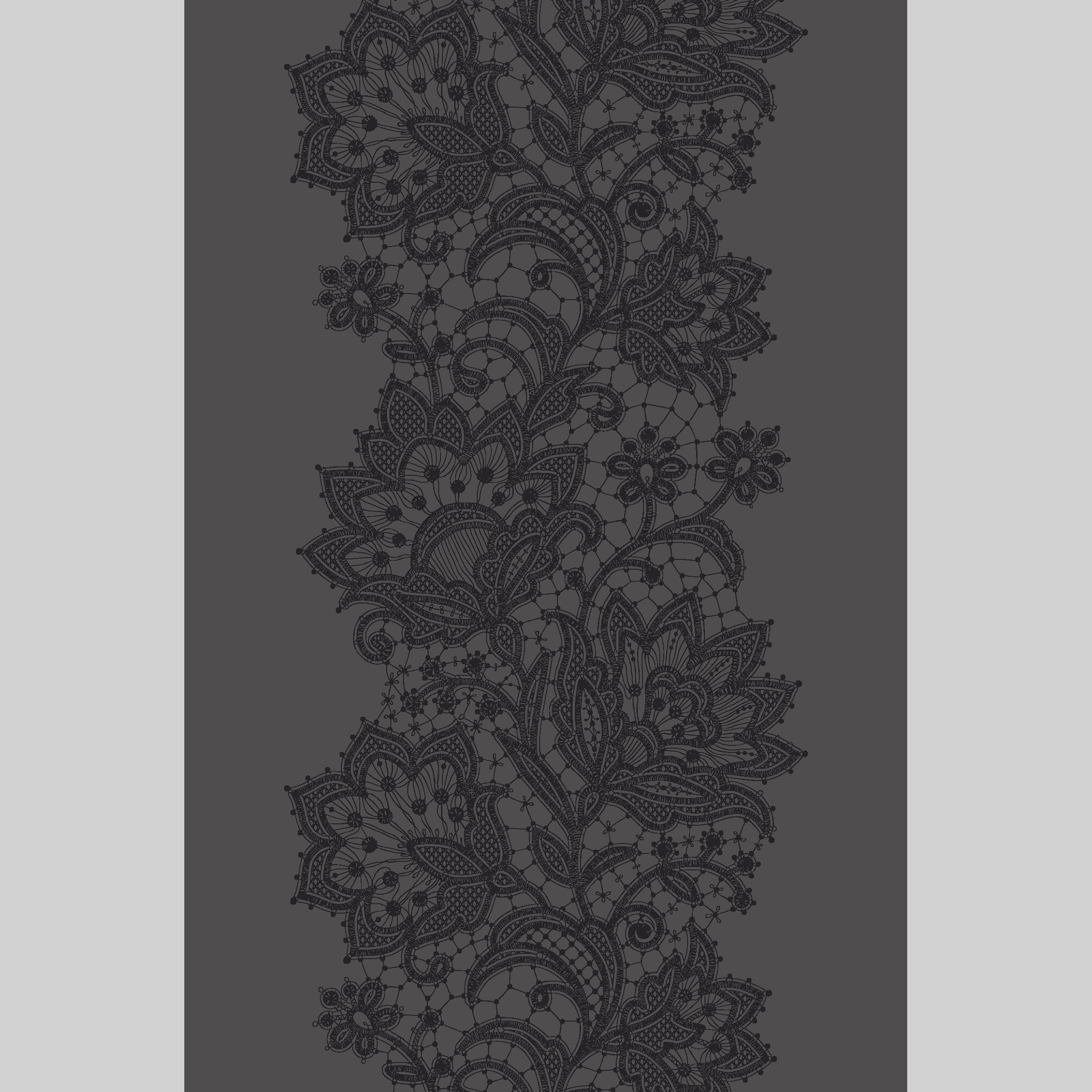 doily corridor 195 cm grey