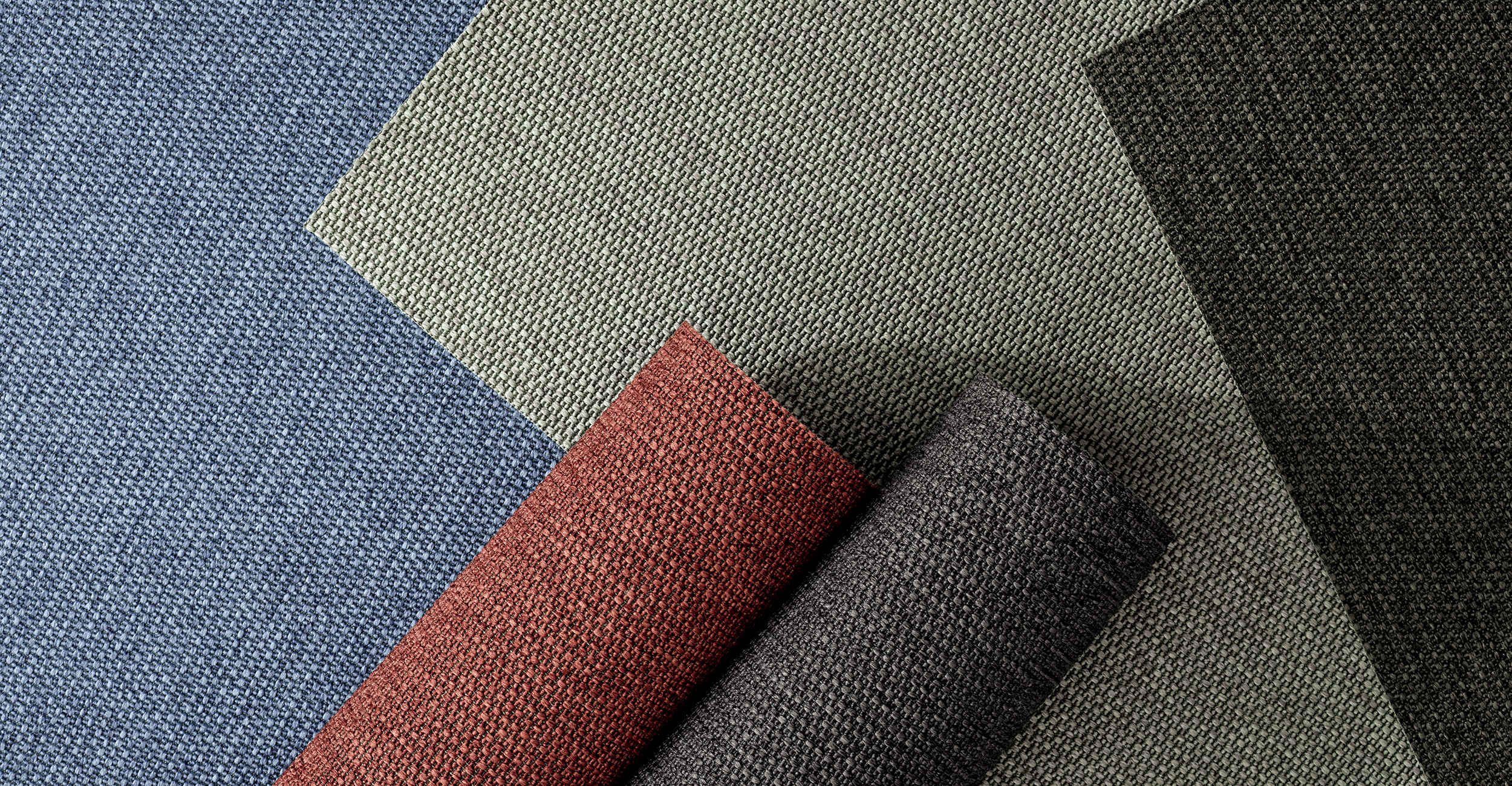 Échantillons de moquette à usage commercial