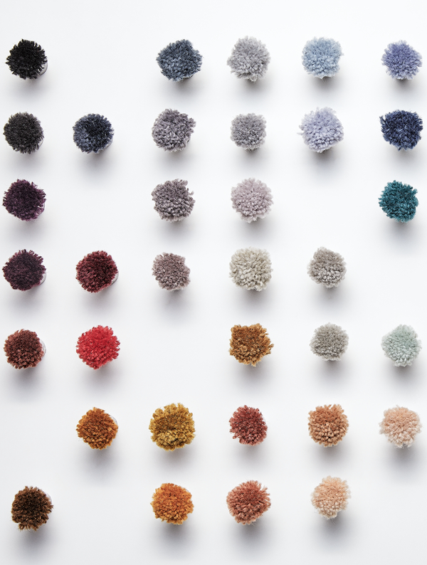 Palette de couleurs illimitée
