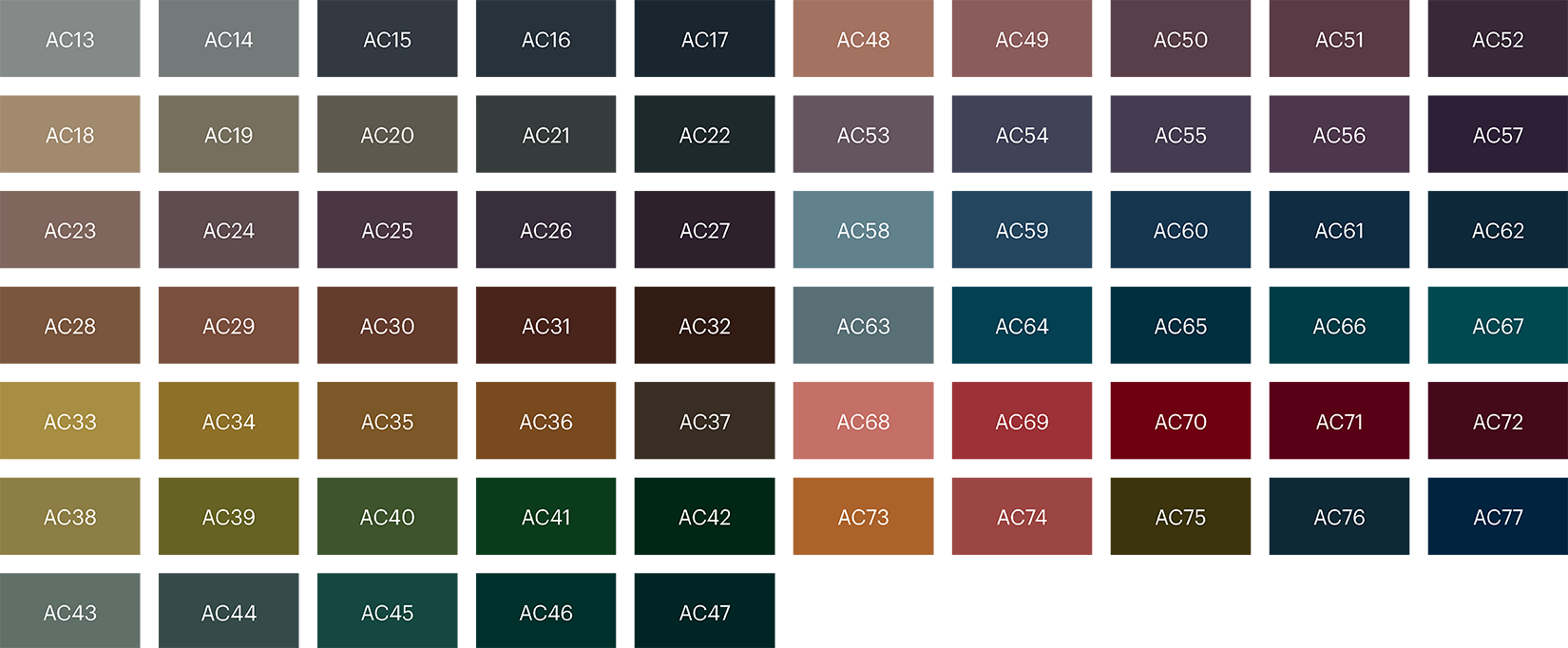 5500 couleurs Accent