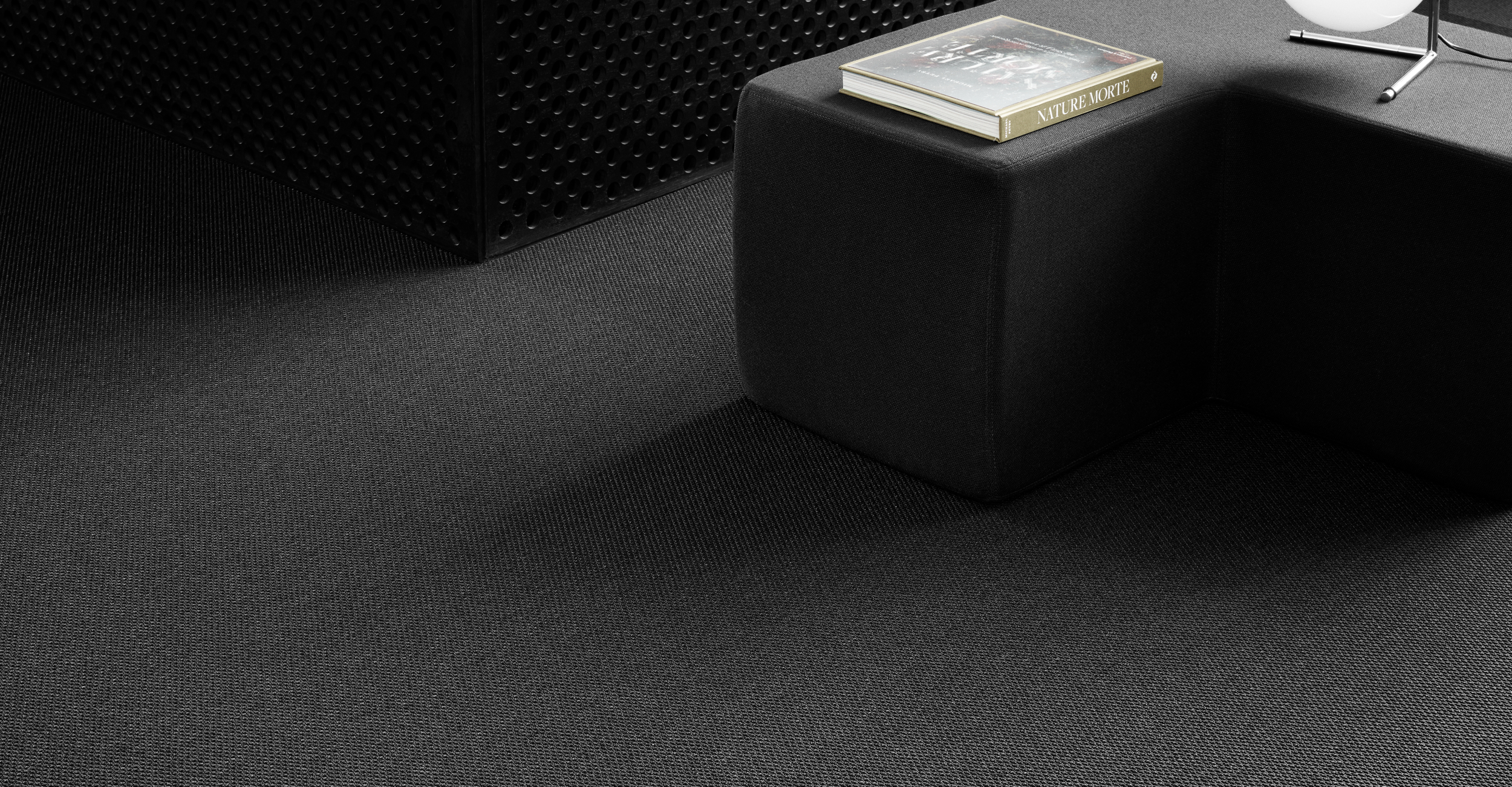 Tapis noirs pour usage commercial