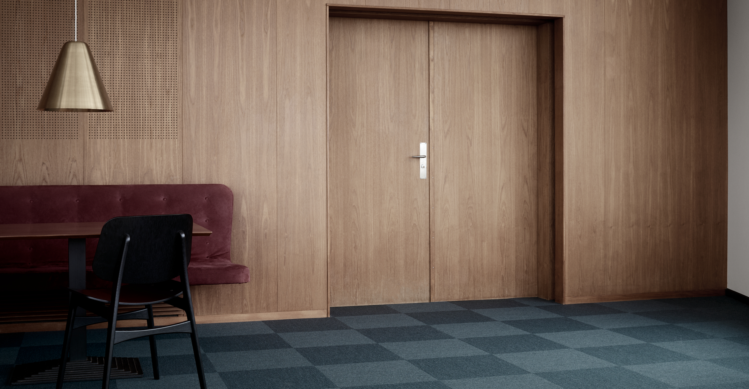 Dalles de moquette pour bureaux