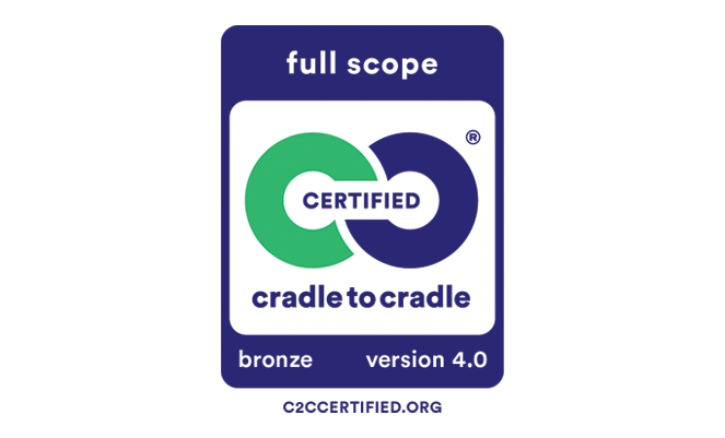 Cradle to Cradle Bronze Certified®